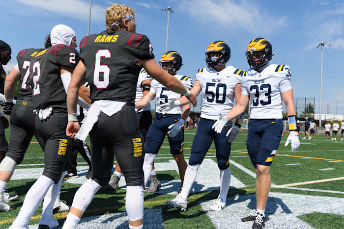 Central Catholic Oregon vs Bellevue Washington football September 2 2023 Ken Waz 9